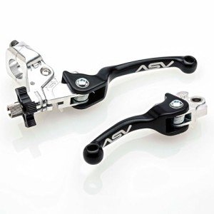 ASV F2 Quad ATV Clutch & Brake Lever - Black