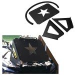 KUAFU Steel Radiator Relocation Kit for Polaris ATV