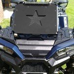 KUAFU Steel Radiator Relocation Kit for Polaris ATV