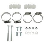 KUAFU Steel Radiator Relocation Kit for Polaris ATV