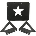 KUAFU Steel Radiator Relocation Kit for Polaris ATV