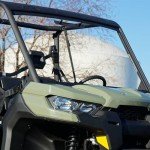 Mofun UTV Center Rear View Mirror with Bracket