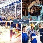 4-Leaf Trailer Leaf Springs for 5000lb Axle