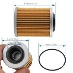 OCEAIR X3 Oil Filter + O-Rings - Pack of 2