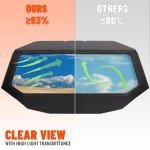 ECOTRIC Windshield + Sun Visor for Can-Am X3