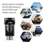 Xislet 3-Pin LED Rocker Switch for UTVs