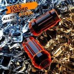 ATV m12x1.5 Wheel Lug Nuts Black, Dynofit (16+1) 12mmx1.5 Spline Lug Nuts Aftermarket for Polaris Ranger XP 900/1000, General 1000, RZR S 900, XP 1000, Pioneer 500, 700, 1000, 19mm/21mm Hex Key