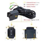 12V Rocker Switch with Handlebar Control Kit