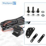 MaySpare 12V Winch Thumb Switch for ATV/UTV