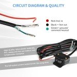 MaySpare 12V Winch Thumb Switch for ATV/UTV