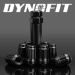 ATV m12x1.5 Wheel Lug Nuts Black, Dynofit (16+1) 12mmx1.5 Spline Lug Nuts Aftermarket for Polaris Ranger XP 900/1000, General 1000, RZR S 900, XP 1000, Pioneer 500, 700, 1000, 19mm/21mm Hex Key