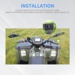 MaySpare 12V Winch Thumb Switch for ATV/UTV