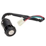 HIAORS 4 Wire Ignition Key Switch Set for ATVs