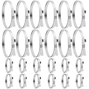 RealPlus Stainless Steel CV Joint Boot Clamps