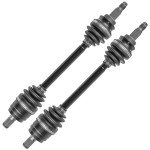 Caltric Complete CV Joint Axles for Honda Rancher
