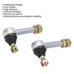 KIMISS 12mm 16mm Left Right Bolt Tie Rod End Ball Joiner for 150cc 250cc Quad Dirt Bike ATV Kart Moped Scooter,Rod Ball Joint Ball Joint Kit Tie Rod Ball Joint ATV Tie Rod Ball