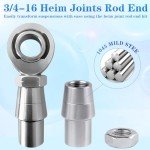 YIFUOK 3/4" Heim Joint Rod End Kit