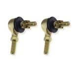Right Hand Tie Rod Ends with Castle Nut, 2pcs