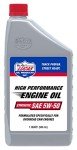 Lucas Oil Synthetic SAE 5W50 Oil - 1 Quart