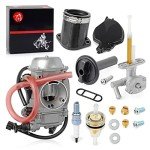 Carburetor and Fuel Valve Kit for Kawasaki Prairie