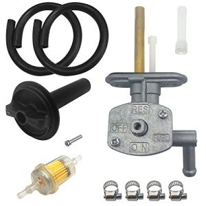 Fuel Cock Assembly & Lever for Kawasaki Prairie