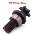 XLJOY 2pcs T8F 6T Clutch Gear for ATV