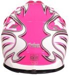 Typhoon Kids Pink Offroad Helmet & Goggles Set