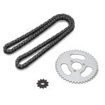 T8F Sprocket Chain Kit for ATVs and Karts