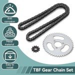 T8F Sprocket Chain Kit for ATVs and Karts