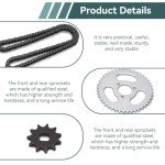 T8F Sprocket Chain Kit for ATVs and Karts