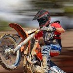 Kids Skull ATV Helmet & Gear 4-Piece Set