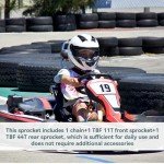 T8F Sprocket Chain Kit for ATVs and Karts