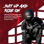 Water-Resistant ATV Pants with Impact Armor