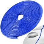 SINGARO 49Ft No-Glue Door Edge Guard - Blue