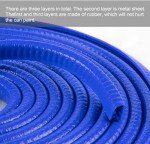 SINGARO 49Ft No-Glue Door Edge Guard - Blue