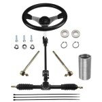 Adjustable Steering Wheel and Gear Rack Kit