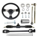 Adjustable Steering Wheel and Gear Rack Kit