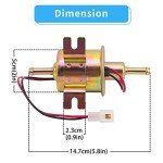 Universal 12V Electric Fuel Pump for ATVs & More