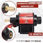 CarBole Universal Electric Fuel Pump - 5/16" Inlet