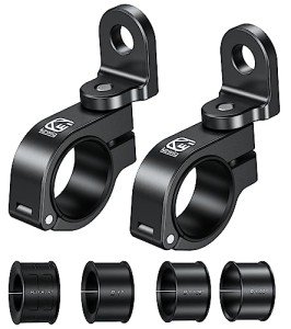 ATV Whip Light Mounts - 2 Pack Aluminum