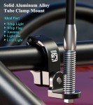 ATV Whip Light Mounts - 2 Pack Aluminum