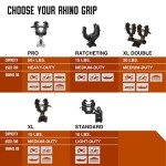 Kolpin Rhino Grip XL Handlebar Mount - Black