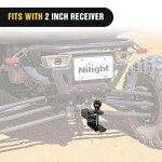Nilight 3-in-1 ATV/UTV Multi Hitch Mount