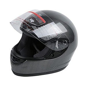 Carbon Fiber Flip Up ATV Helmet for Adults