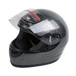 Carbon Fiber Flip Up ATV Helmet for Adults