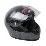 Carbon Fiber Flip Up ATV Helmet for Adults