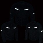 Milwaukee Leather Men's Black Armored Motorcycle Jacket