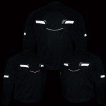 Milwaukee Leather Men's Black Armored Motorcycle Jacket