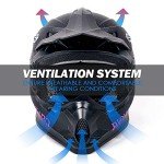Orthrus DOT Certified Helmet for Dirt Bike ATV