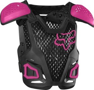 Fox Racing Youth R3 Motocross Chest Protector - Black/Pink